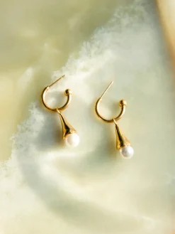 Pearlescent Drop Ohrringe