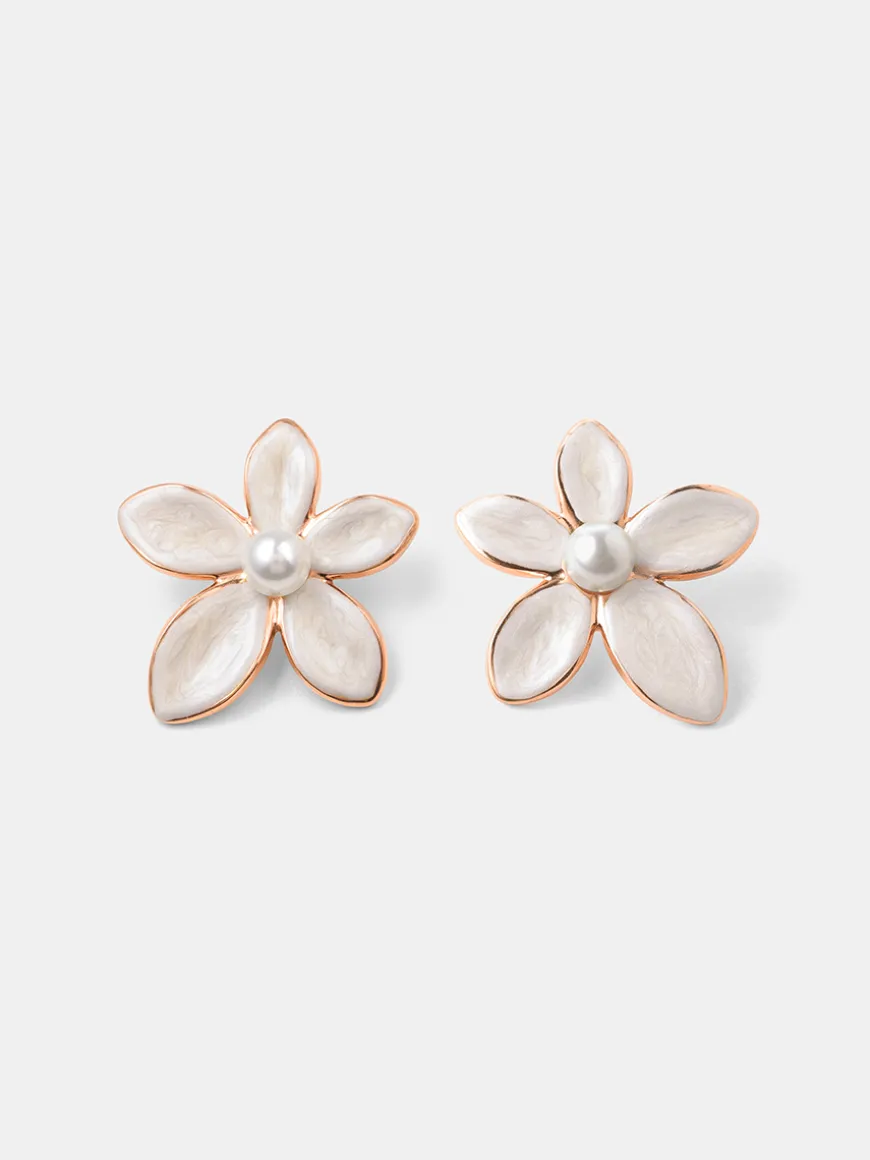 Pearl Petals Ohrringe