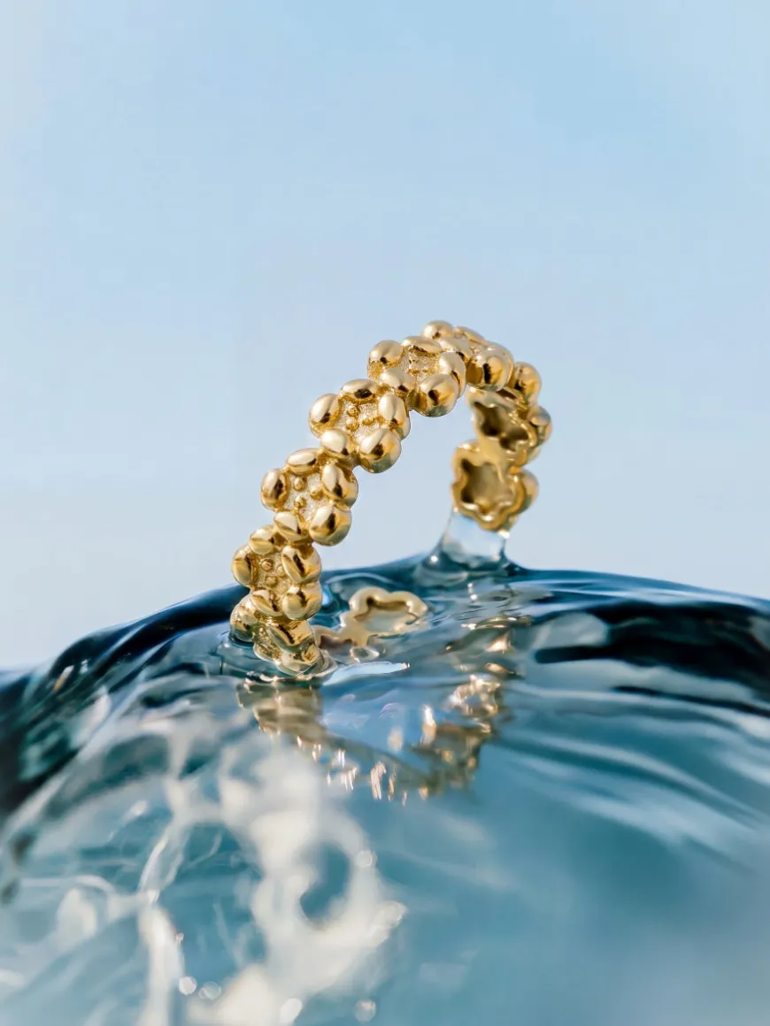 Petal Circle Ring