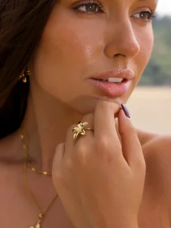 Plumeria Ring