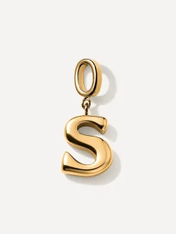 Puffy Letter Ketten-Charms