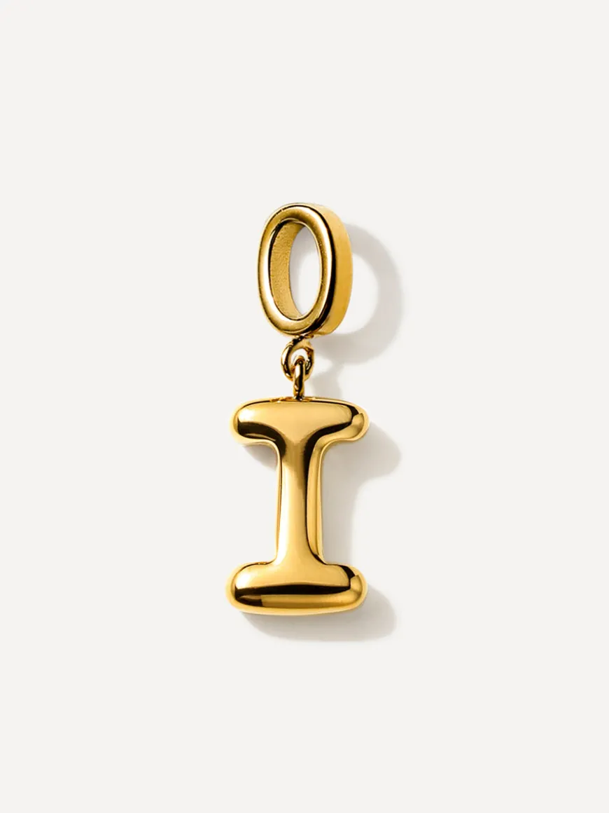 Puffy Letter Ketten-Charms