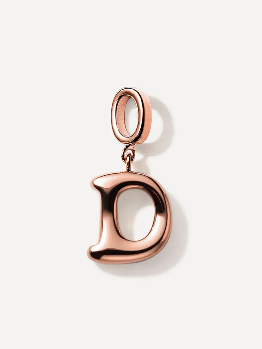 Puffy Letter Ketten-Charms