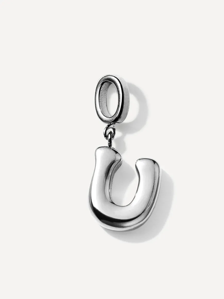 Puffy Letter Ketten-Charms