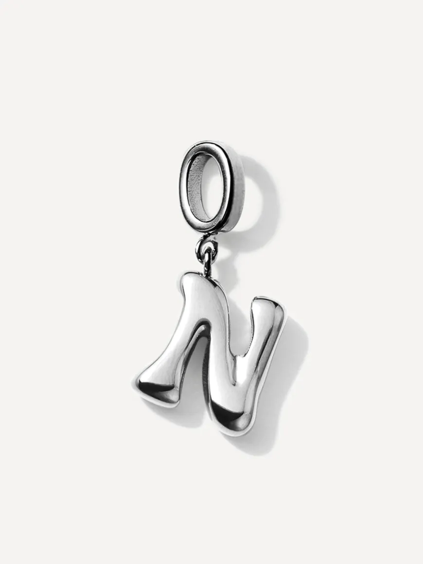 Puffy Letter Ketten-Charms