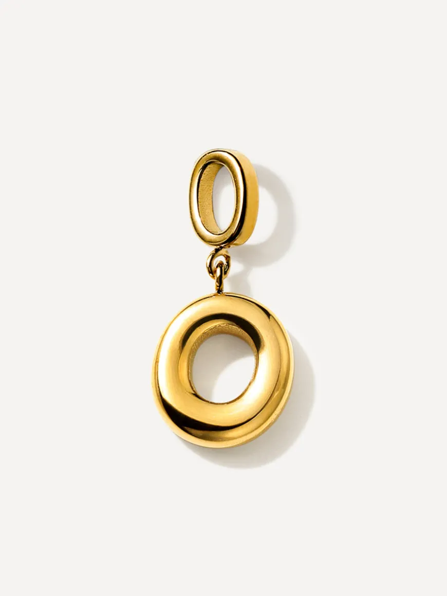 Puffy Letter Ketten-Charms