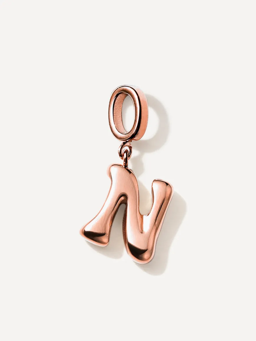 Puffy Letter Ketten-Charms