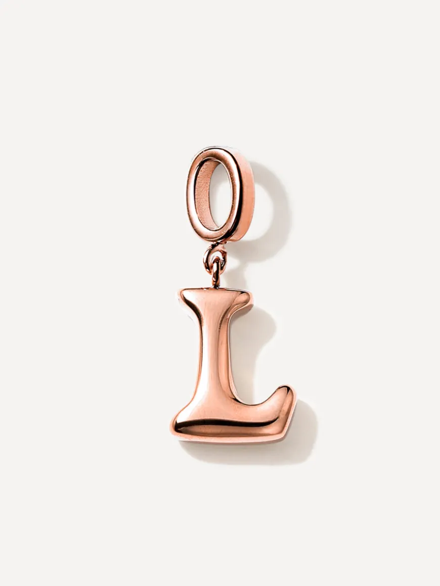 Puffy Letter Ketten-Charms