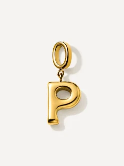 Puffy Letter Ketten-Charms