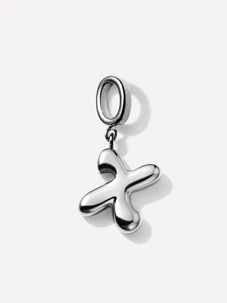 Puffy Letter Ketten-Charms