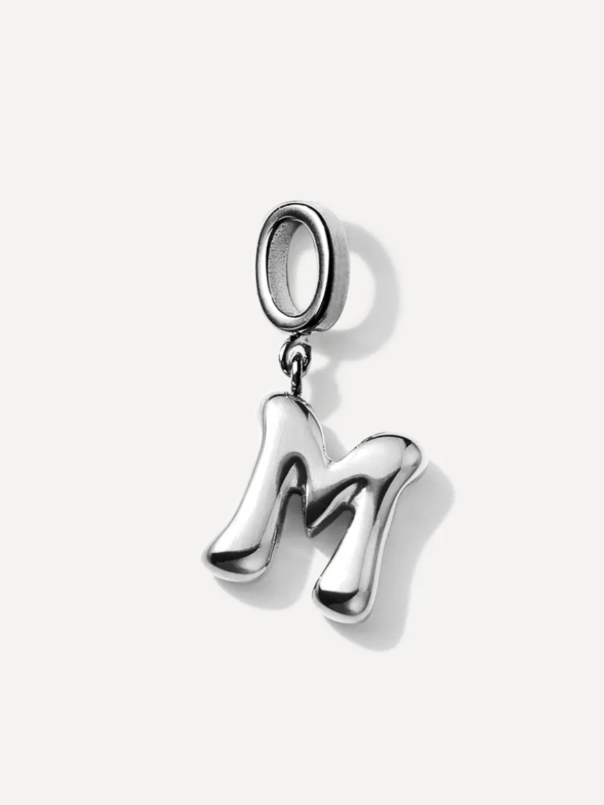 Puffy Letter Ketten-Charms