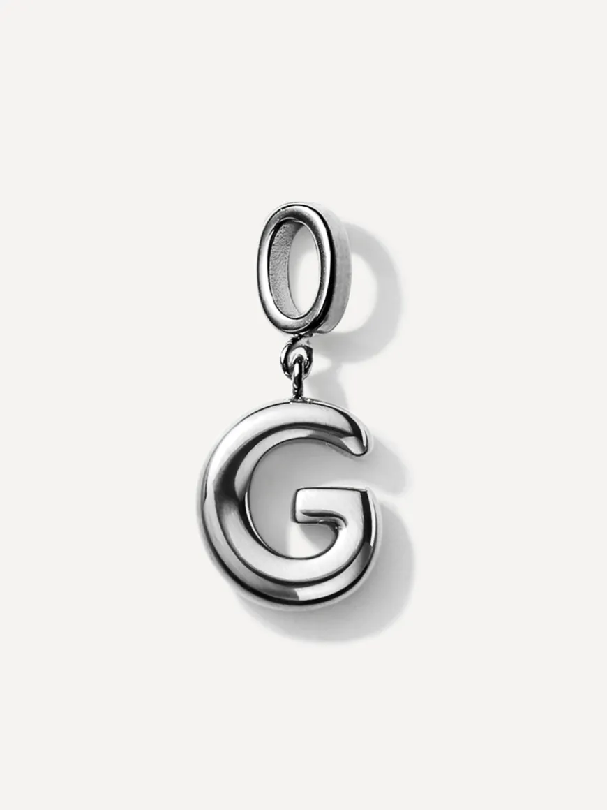 Puffy Letter Ketten-Charms