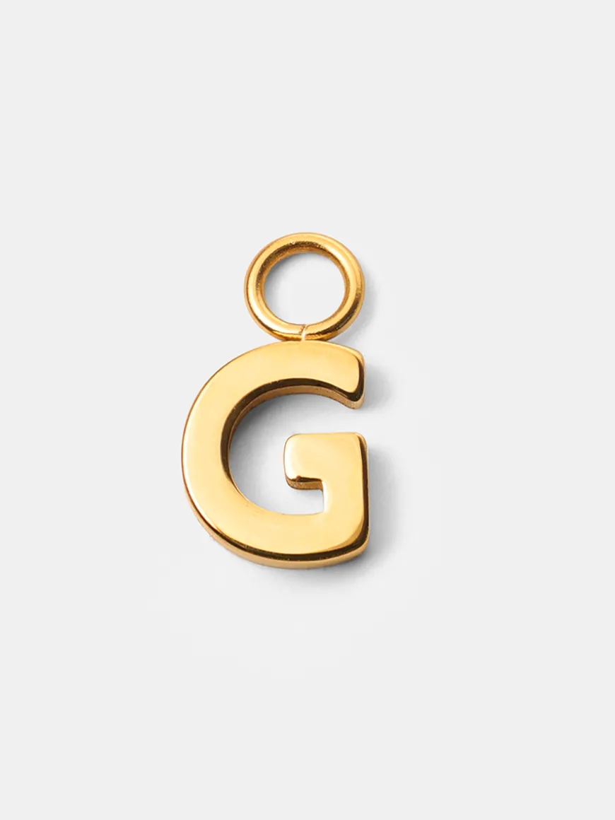 Pure Letter Ohrring-Charms