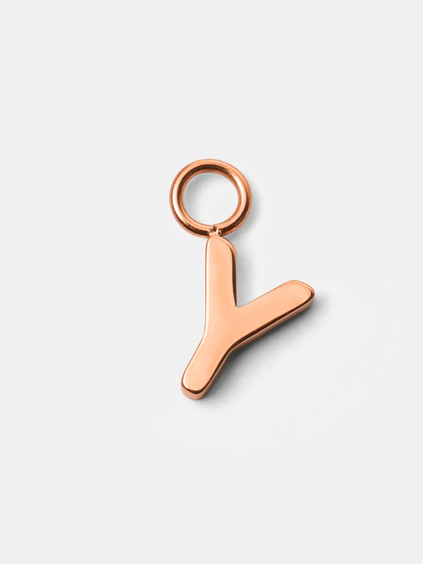 Pure Letter Ohrring-Charms