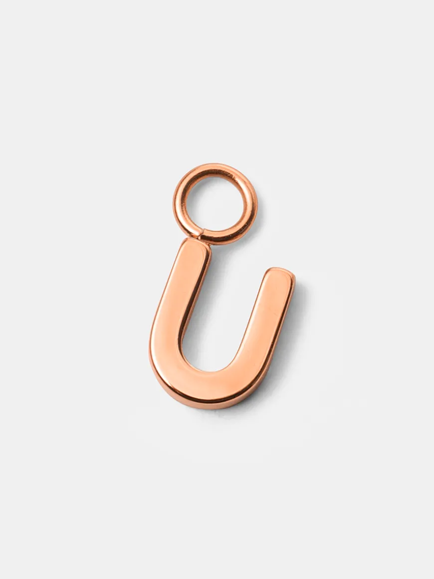 Pure Letter Ohrring-Charms