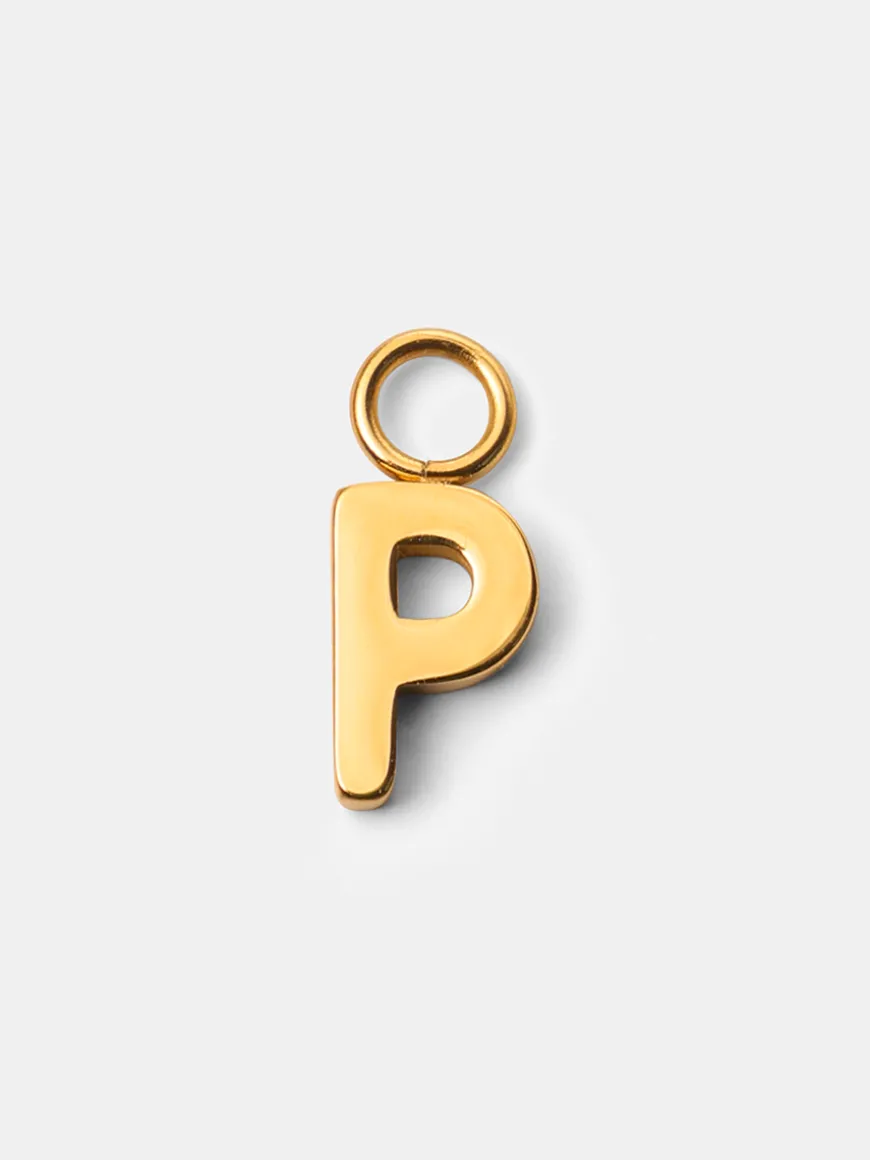 Pure Letter Ohrring-Charms