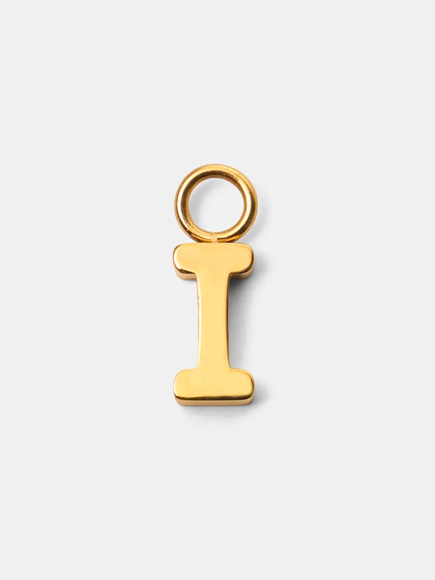 Pure Letter Ohrring-Charms