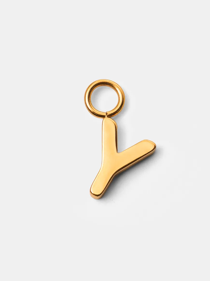 Pure Letter Ohrring-Charms