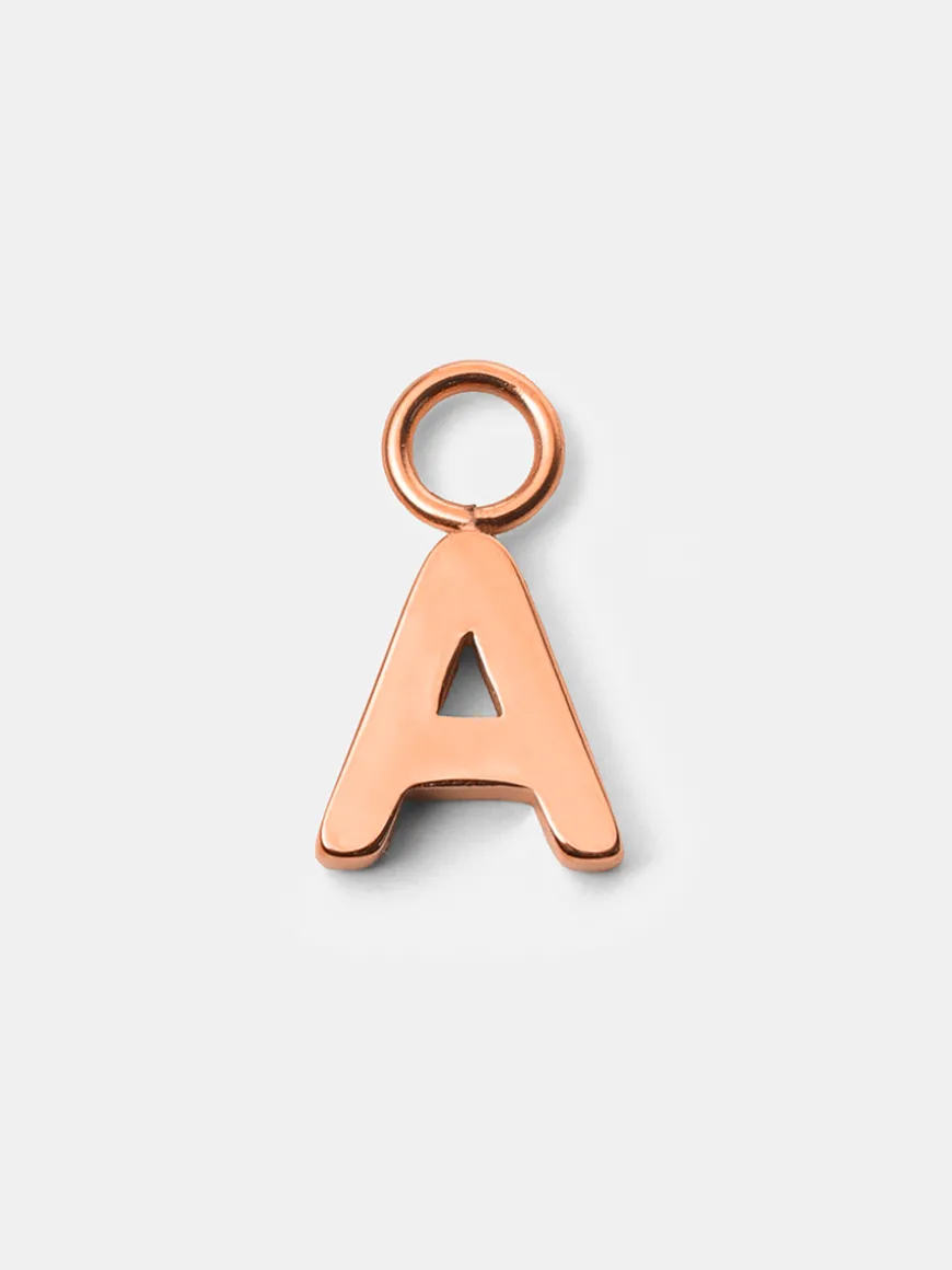 Pure Letter Ohrring-Charms