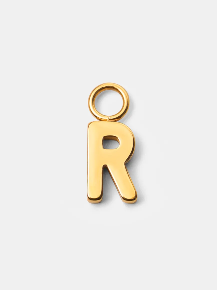 Pure Letter Ohrring-Charms