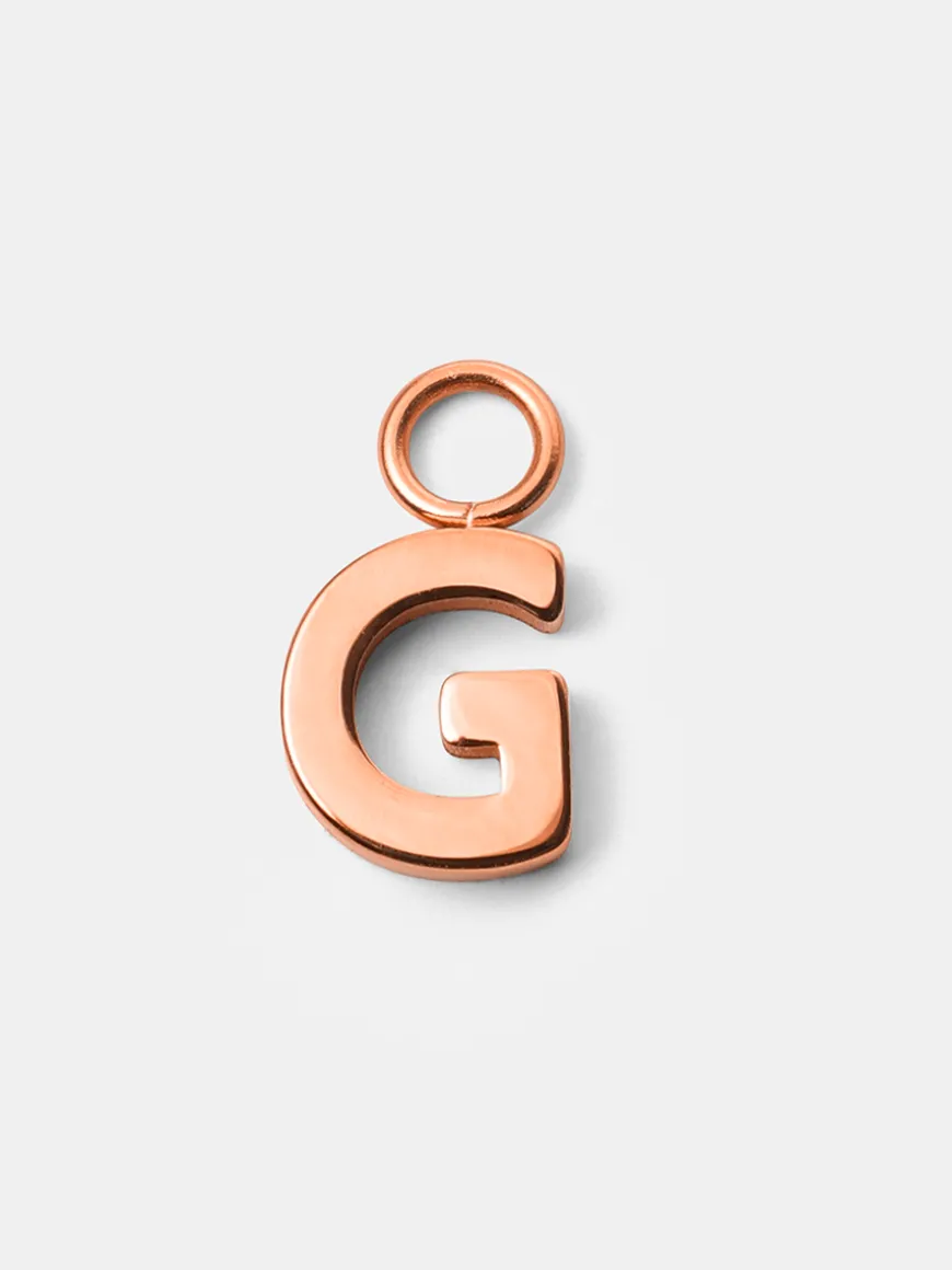 Pure Letter Ohrring-Charms