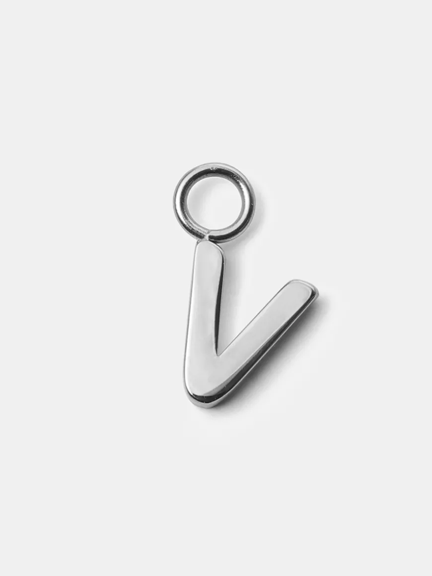 Pure Letter Ohrring-Charms
