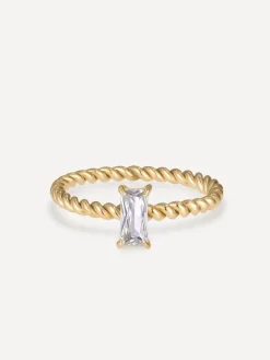 Pure Precious Twist Ring