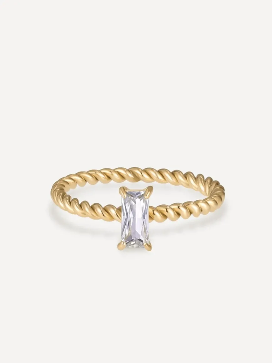 Pure Precious Twist Ring
