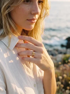 Pure Teardrop Ring