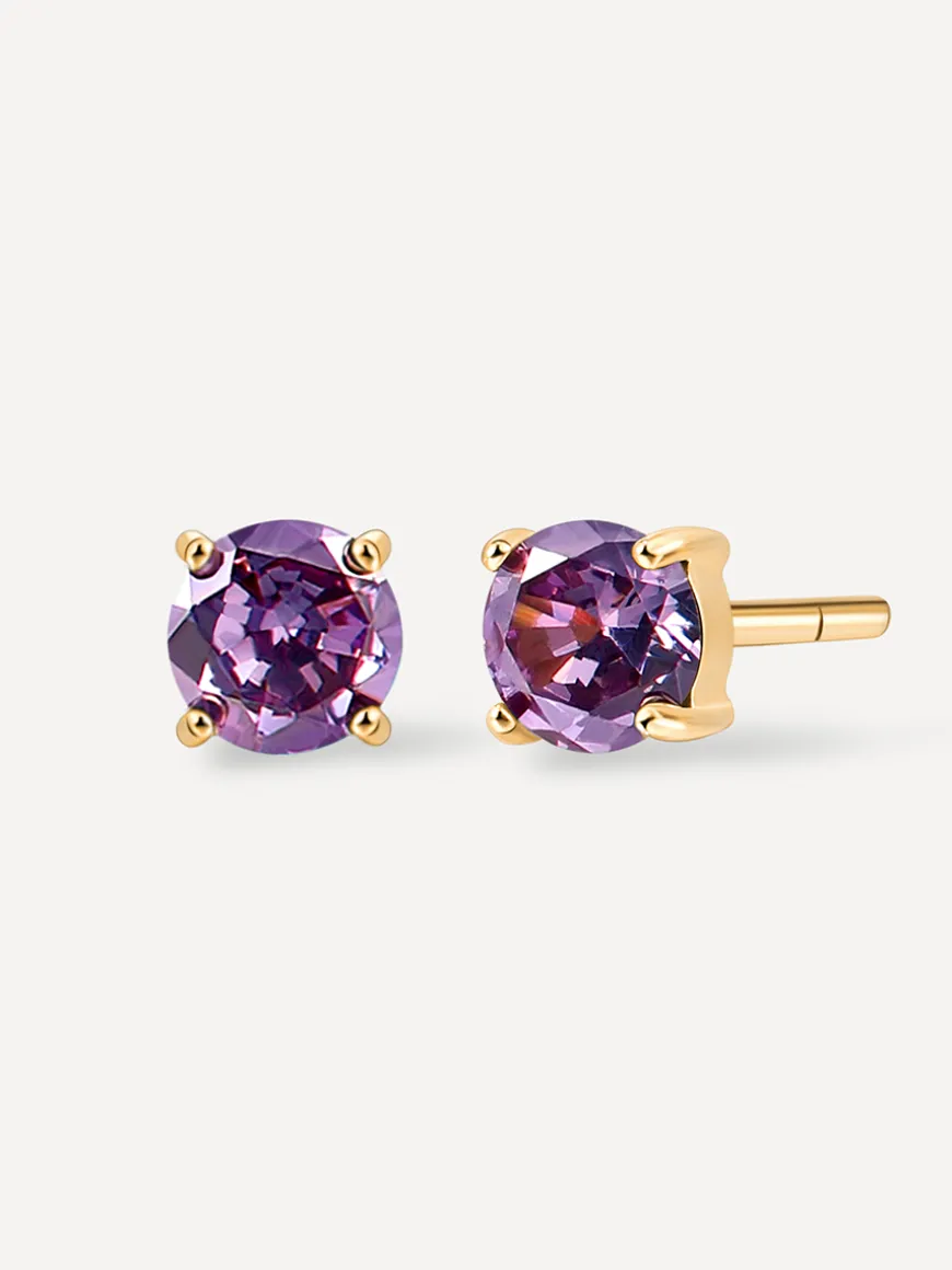 Purple Ohrstecker