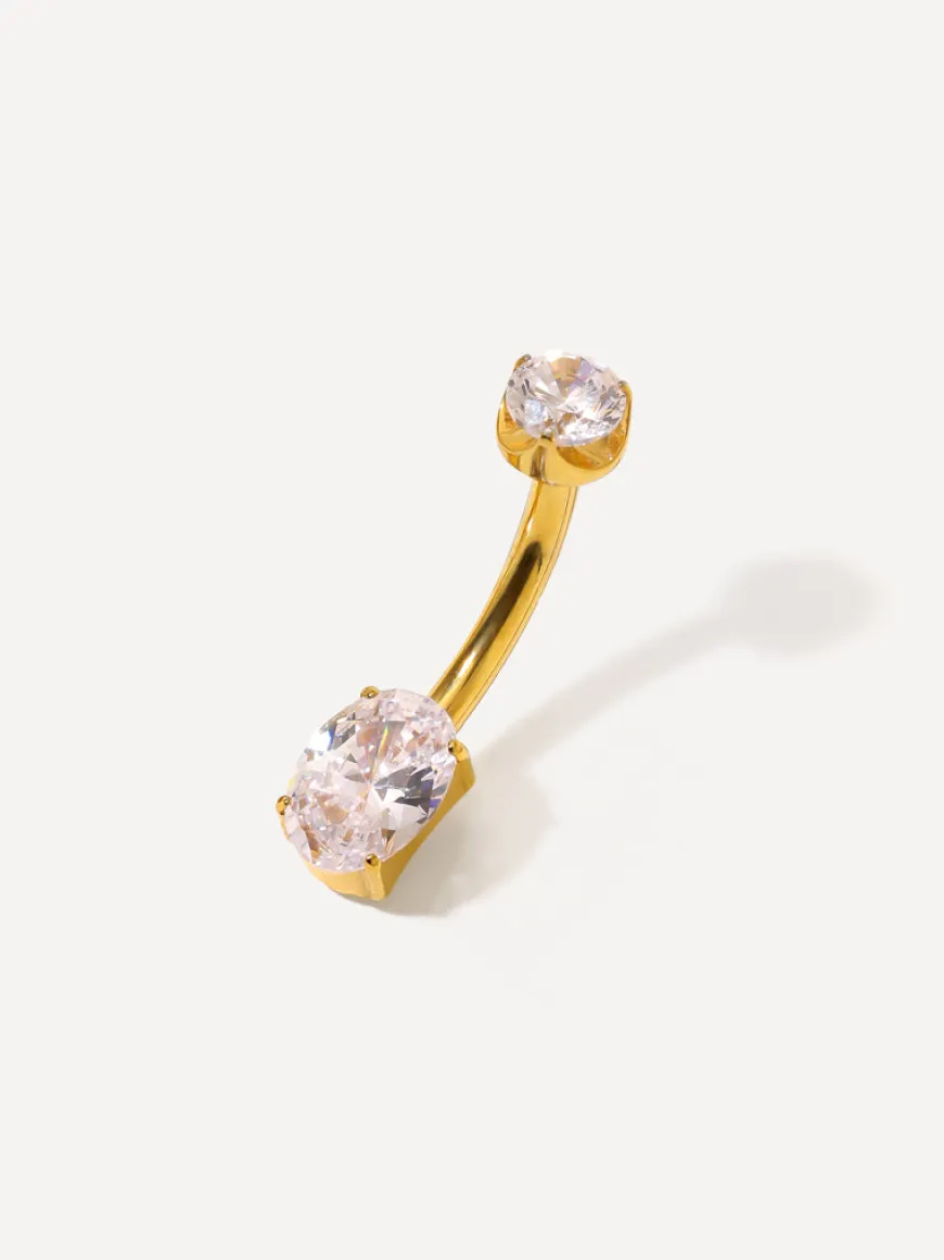 Radiant Gleam Titan Bauchnabelpiercing