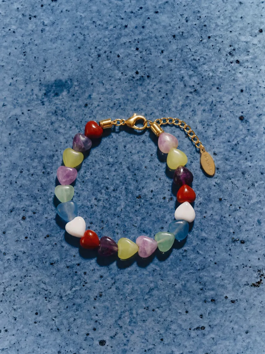Rainbow Heart ARMBAND
