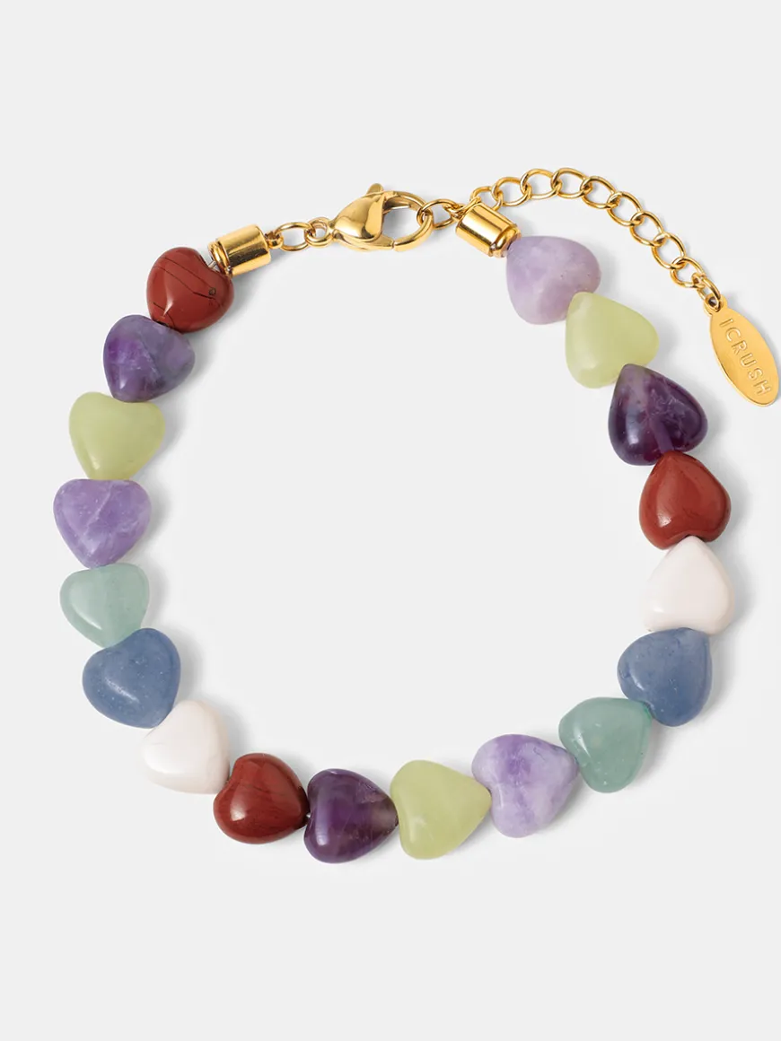 Rainbow Heart ARMBAND
