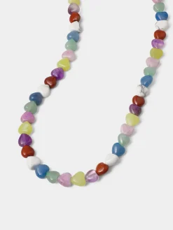Rainbow Heart Kette