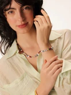Rainbow Heart Kette