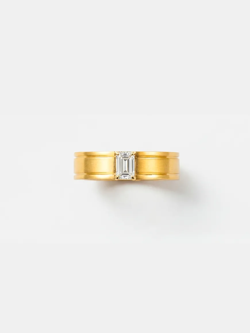 Refined Sparkle Ring