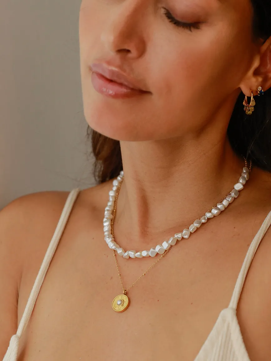 Retro Pearl Kette