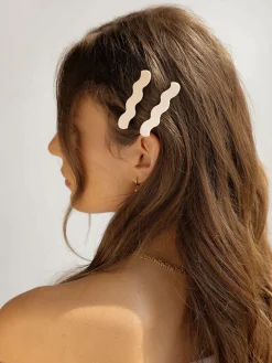 Ripple Mixed Color Hairpin