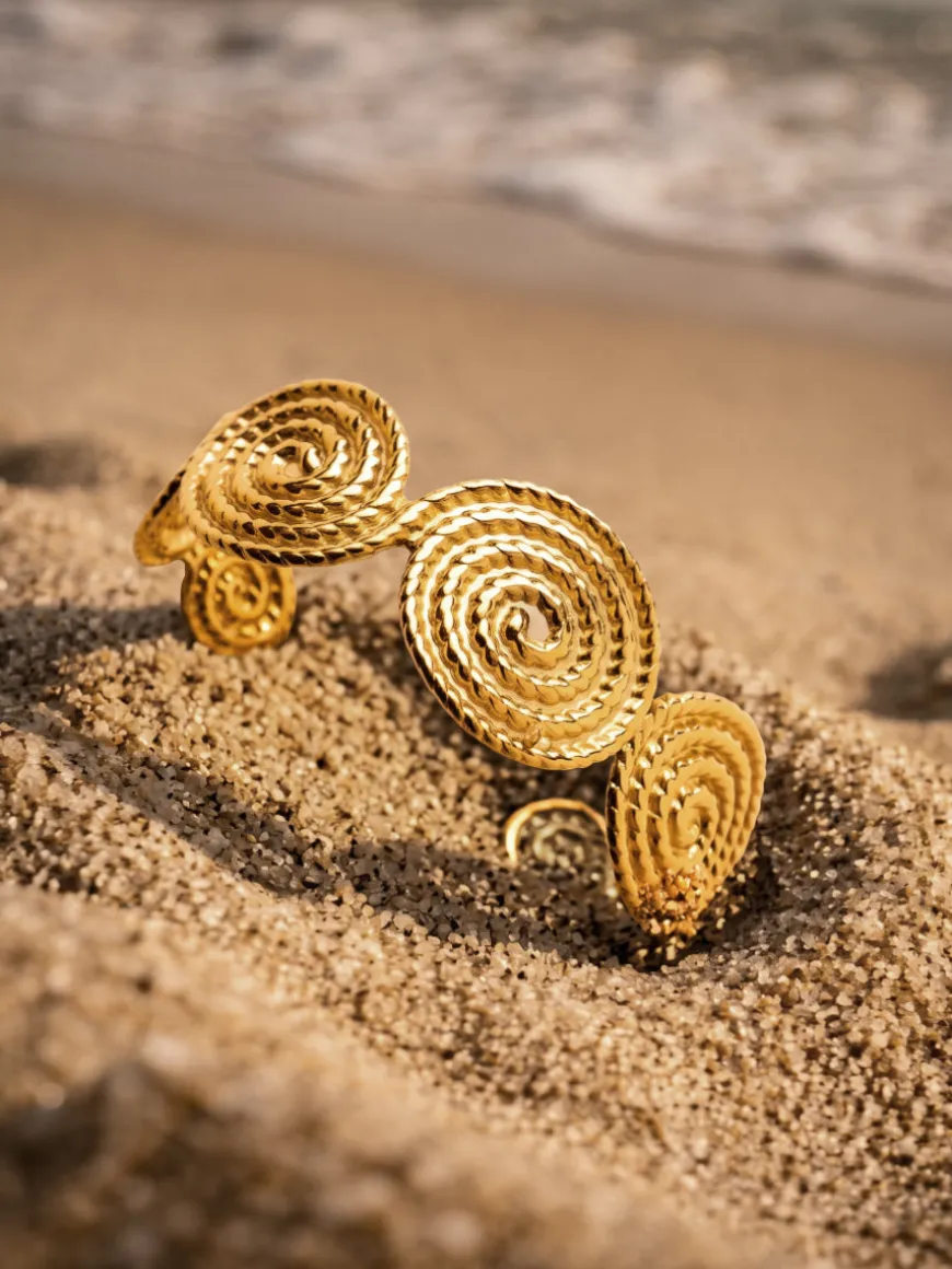 Ripple Spiral Armcuff