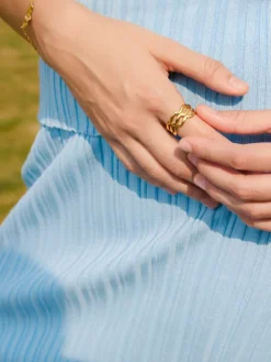 Ripple Trio Ring