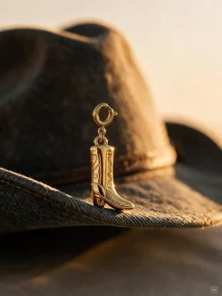 Rodeo Boot Ketten-Charm