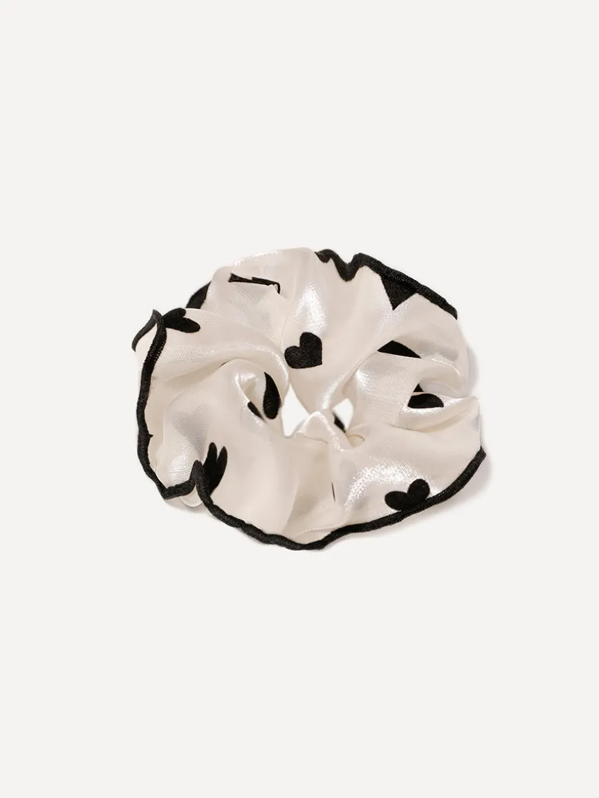 Romantic Heart Scrunchie