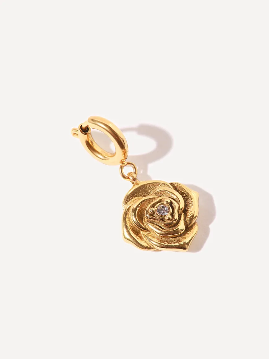 Rose Blooming Grace Ketten-Charm
