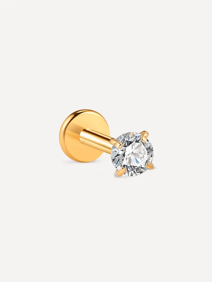 Round Spark Titan Piercing