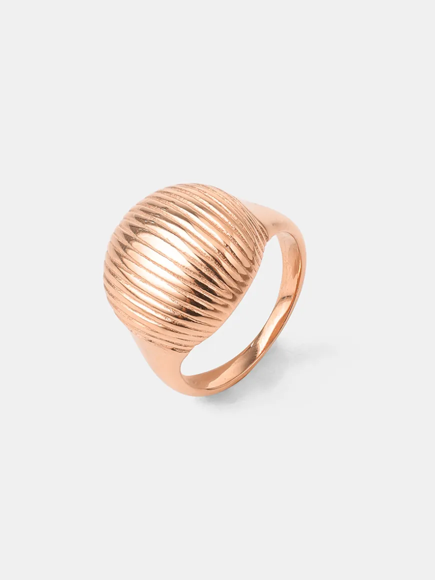 Sculpted Shine Ring
