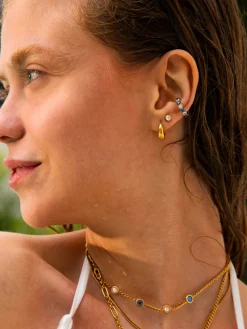 Sea and Sky Earcuff