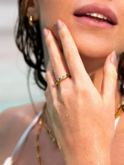 Sea and Sky Horizon Duo Ring
