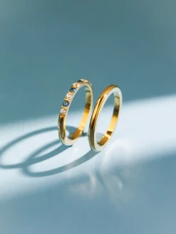 Sea and Sky Horizon Duo Ring