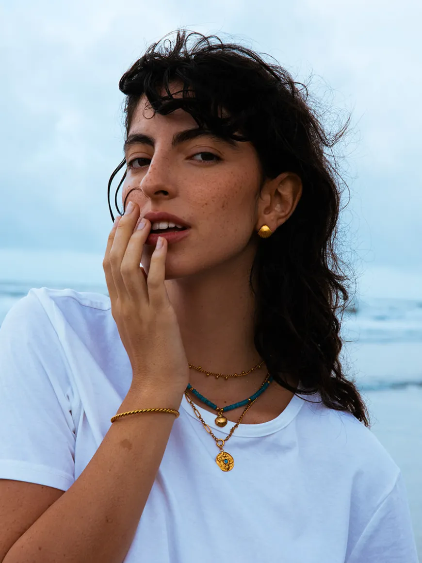 Seashell Elegance Ohrringe