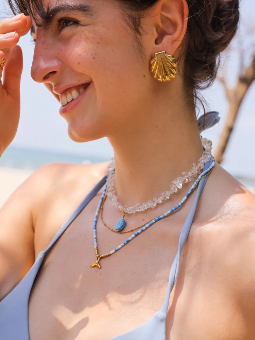 Seashell Melody Ketten-Charm